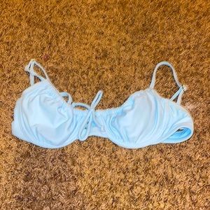 Light blue bikini top from target